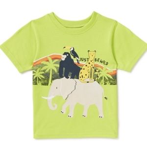 Just Be Wild Garanimals Tshirt 5T
